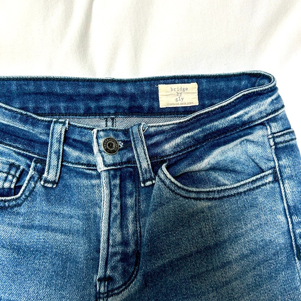 Bridge by GLY Mid-Rise Skinny Ankle Jeans